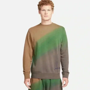 Nike NSW Game Day Club Crew Archaeo Brown Green Tri  ColorFQ6142-256 Mens Medium